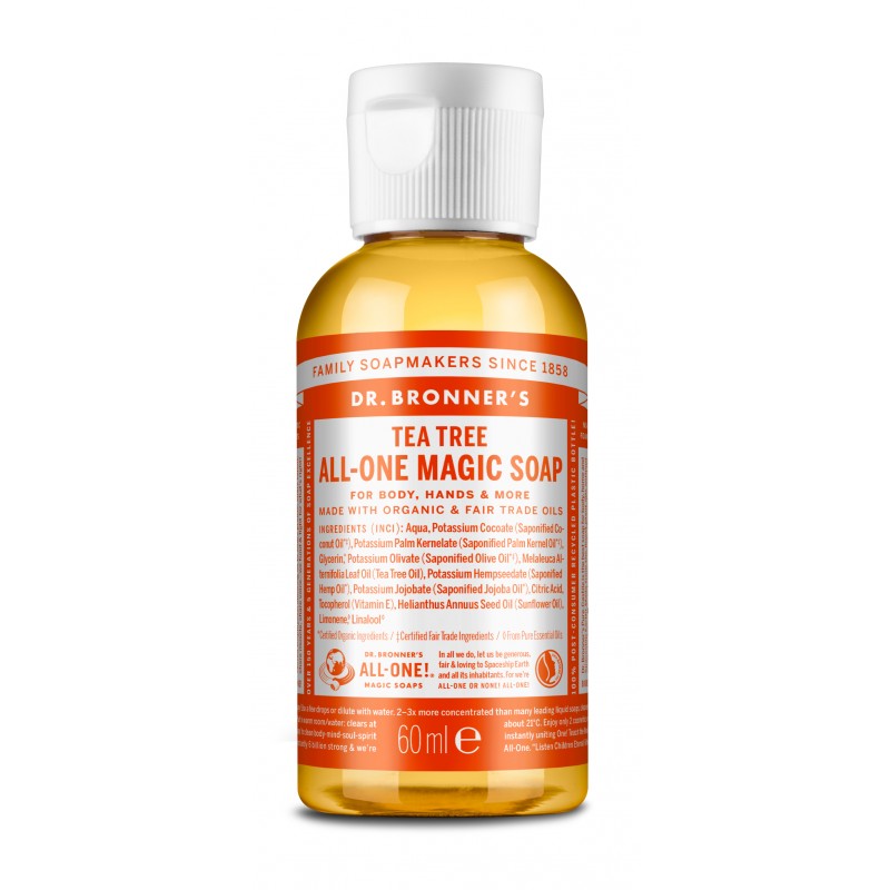 Jabón de Castilla Líquido Árbol de Té Dr Bronner´s