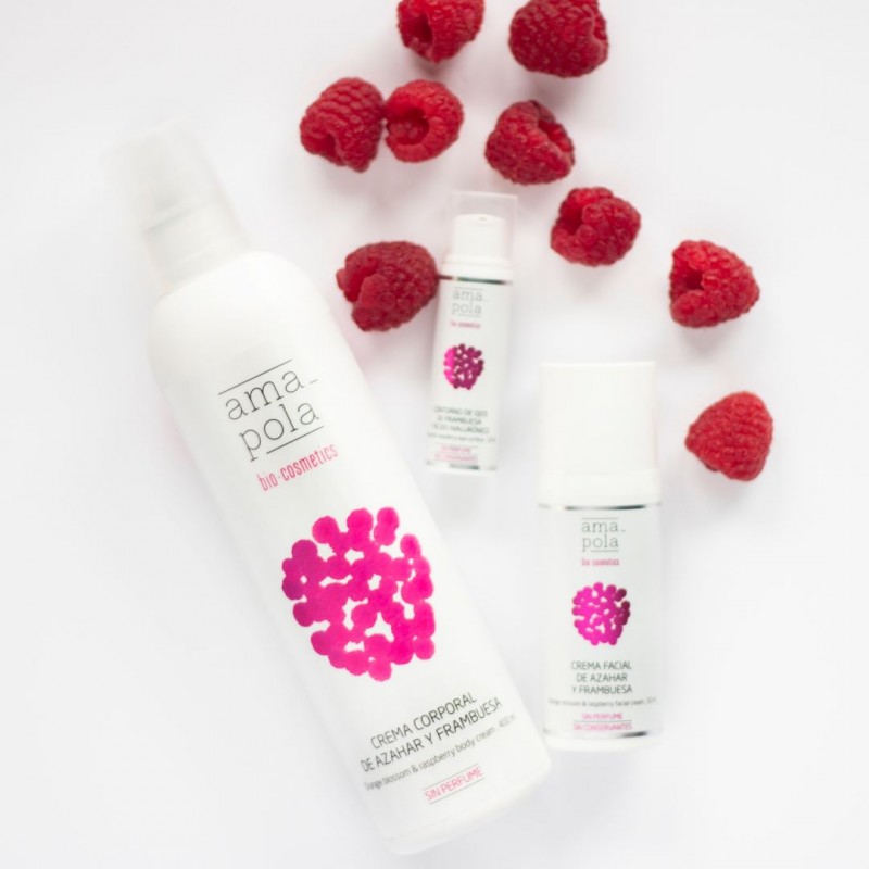 Orange blossom and raspberry face cream - Ecological Cosmetics
