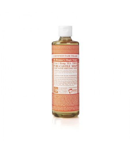 Jabón de Castilla Líquido Árbol de Té Dr Bronner´s