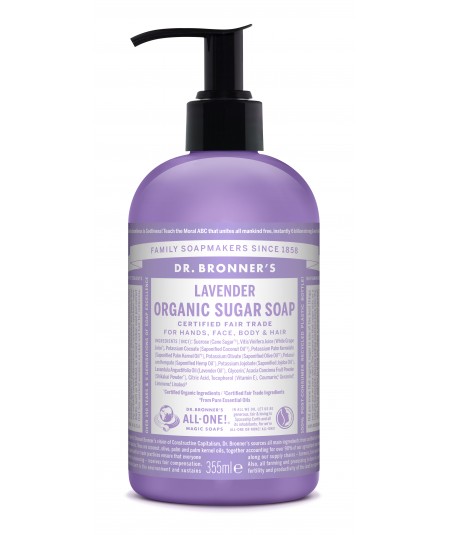 Jabón de Shikakai Lavanda, 355 ml, Dr Bronner´s