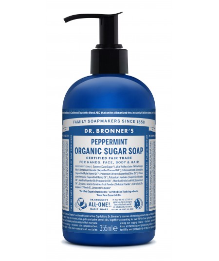 Jabón de Shikakai Menta  Dr Bronner´s