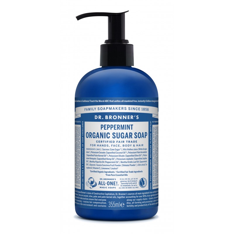 Jabón de Shikakai Menta  Dr Bronner´s