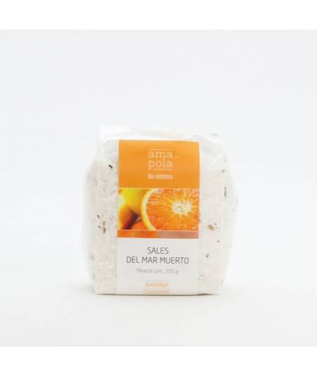 Sales del Mar Muerto de Naranja