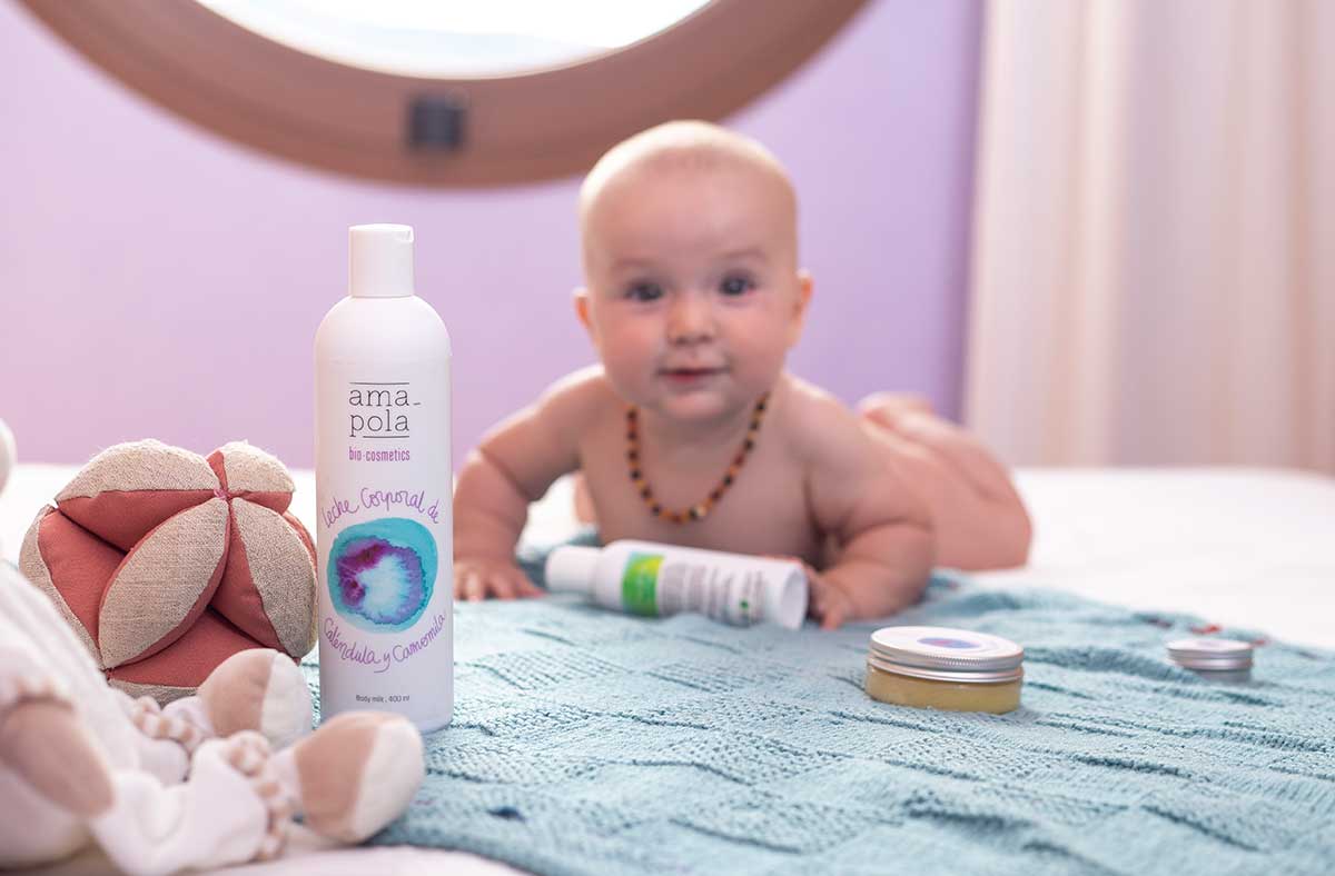 Como cuidar la piel de tu bebé con cosmética ecológica